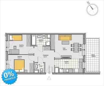 mieszkanie na sprzedaż 61m2 mieszkanie Lublin, Bronowice