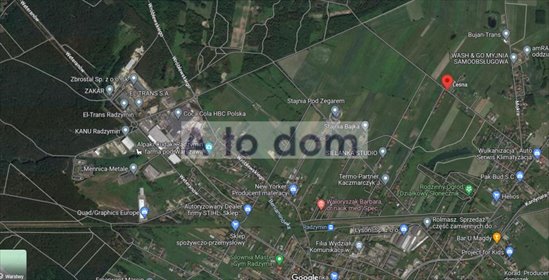 działka na sprzedaż 991m2 działka Radzymin