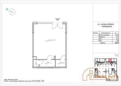 lokal użytkowy na wynajem 51m2 lokal użytkowy Warszawa, Praga-Północ, Jagiellońska
