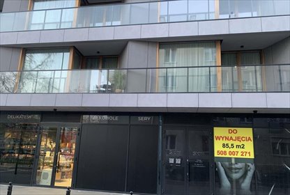 lokal użytkowy na wynajem 85m2 lokal użytkowy Warszawa, Śródmieście, ul. Bonifraterska