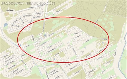 działka na sprzedaż 1390m2 działka Strzeniówka