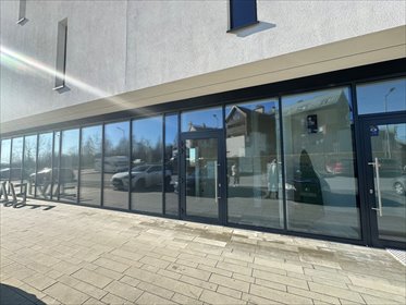 Nowoczesny lokal 71m² z dużą witryną i parkingiem lokal użytkowy Rzeszów, Staroniwska