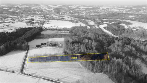 działka na sprzedaż 5100m2 działka Biecz