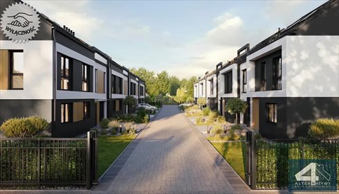 Nowoczesny dom 148 m2 z garażem, stan deweloperski dom Konstantynów Łódzki, Narutowicza