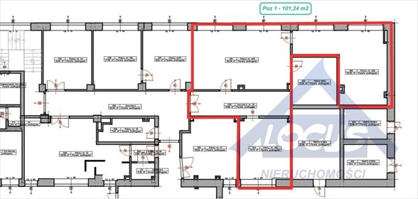 Zapraszam do wynajęcia modułu biurowego 101m² w Mokotowie lokal użytkowy Warszawa, Mokotów