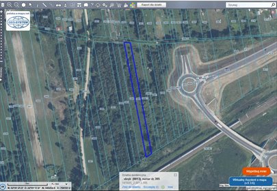 działka na sprzedaż 2237m2 działka Małkinia Górna