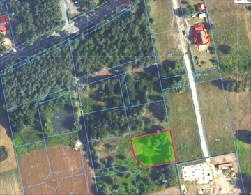 działka na sprzedaż 1002m2 działka Wincentówek