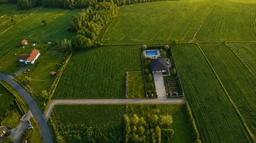 Działka 3400 m² z widokiem na park krajobrazowy działka Zrąb