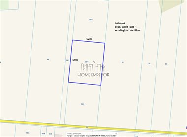 działka na sprzedaż 3650m2 działka Częstoniew