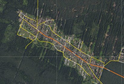 działka na sprzedaż 2900m2 działka Truskaw