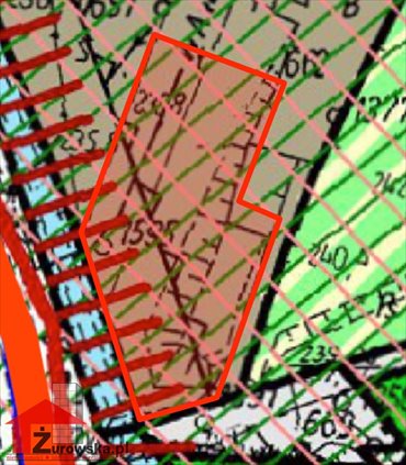 działka na sprzedaż 1504m2 działka Leśnica