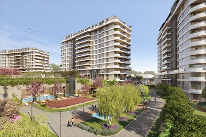 Nowoczesne 88 m² z widokiem na miasto i naturę mieszkanie Esentepe, Esentepe, Kartal, Stambuł
