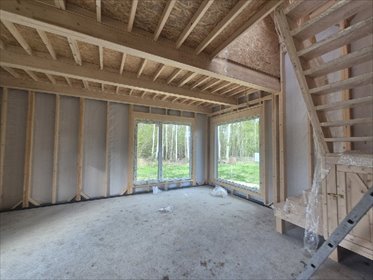 Nowy dom szkieletowy 100 m2 z dużą działką w Mstowie dom Mstów, Wancerzów, brak