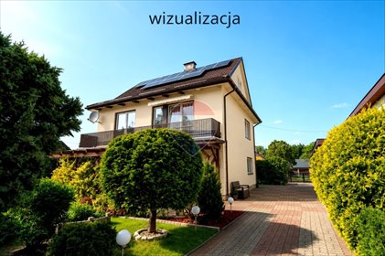 Przestronny dom 160 m² z ogrodem i balkonem w Sewerynowie dom Sewerynów