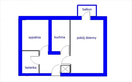 mieszkanie na sprzedaż 46m2 mieszkanie Warszawa, Targówek Bródno, Krasiczyńska