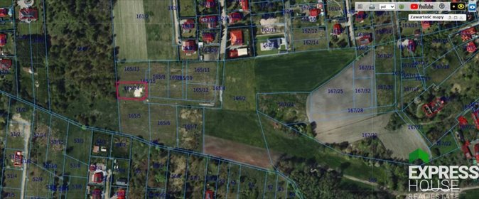 działka na sprzedaż 1200m2 działka Wola Grzymkowa, Złocieniowa