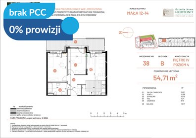 Nowoczesne 3-pokojowe mieszkanie w Bydgoszczy mieszkanie Bydgoszcz, Fordońska