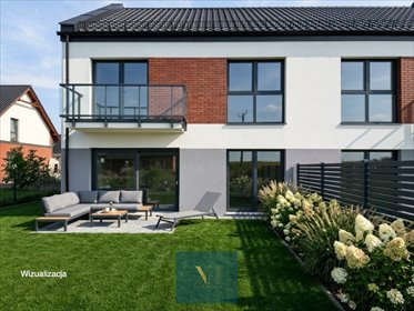 Bliźniak 169 m² z ogrodem i fotowoltaiką - polecam! dom Księginice, Czereśniowa