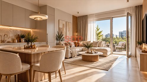 Przestronne 3-pokojowe mieszkanie 54,84 m² - balkon - garaż mieszkanie Wrocław, Węgliniecka