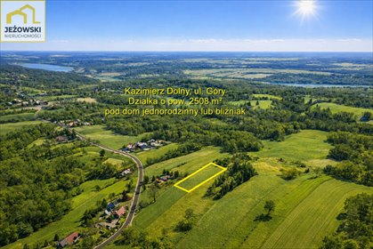 Działka 2508 m² pod dom w Kazimierzu Dolnym - polecam! działka Kazimierz Dolny