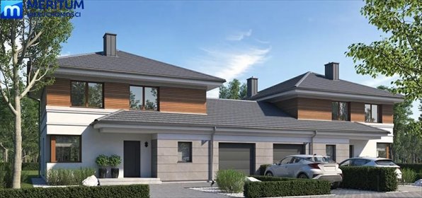 Polecam nowoczesny bliźniak 143 m² z garażem w Milanówku dom Milanówek