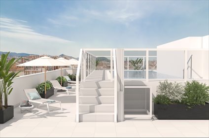 Polecam przestronne 105 m² mieszkanie w Maladze mieszkanie Malaga
