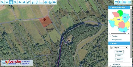 działka na sprzedaż 3800m2 działka Wólka