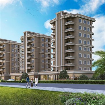 Nowoczesny 4-pokojowy apartament blisko plaży w Mezitli mieszkanie Mersin, Kuyuluk, Mezitli, Mersin