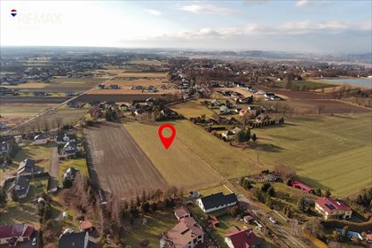 Działka pod dom lub inwestycję w Kaniowie 806 m2, MPZP MN działka Kaniów, Łabędzia