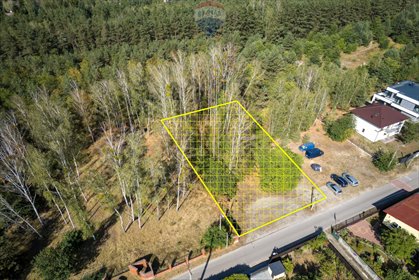 działka na sprzedaż 1277m2 działka Konstancin-Jeziorna, Akacjowa