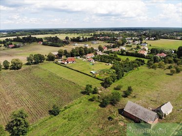 działka na sprzedaż 1100m2 działka Krępsko