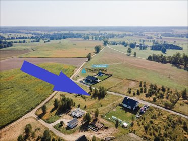 Działka z WZ, blisko Borów Tucholskich, 1170 m2 działka Stara Kiszewa, Tysiąclecia