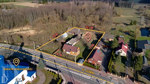 Dom 110 m² z ogrodem, murowanymi chlewami i klimatem dom Dubiny