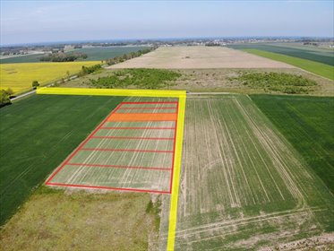 działka na sprzedaż 986m2 działka Gąski, Śmiechów