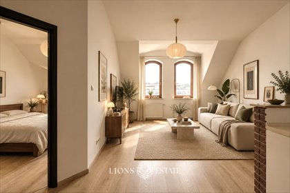 Eleganckie 2-pokojowe mieszkanie na Powiślu - otwarta kuchnia mieszkanie Warszawa, Śródmieście Solec, Solec