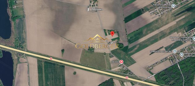 Duża działka 9 845 m² w Zborowie (blisko Poznania) działka Zborowo