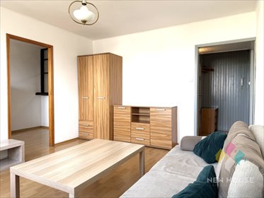 Na wynajem jasne 46 m² mieszkanie z balkonem w Olsztynie mieszkanie Olsztyn, Dworcowa