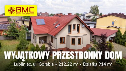 Dom 305 m² w Lubliniecu, zielona okolica - zapraszam dom Lubliniec, Gołębia