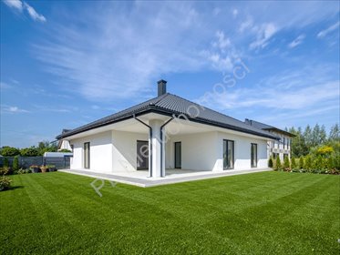 Do sprzedania nowoczesny dom parterowy z garażem 164 m² w Błoniu dom Bieniewice