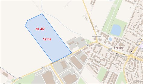 Działka przemysłowo-handlowa na sprzedaż Wrocław, Fabryczna, Oporów, Mokronoska 125 000m2 Foto 2