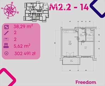 mieszkanie na sprzedaż 38m2 mieszkanie Bonin