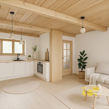 Do sprzedania przestronny dom 240 m² z kominkiem i dużą działką dom Jeziórka