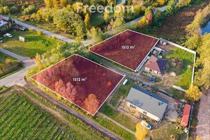 działka na sprzedaż 1512m2 działka Nowe Racibory, Miła
