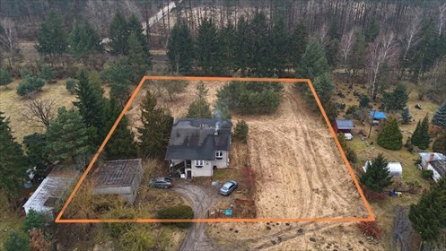 Działka 3311 m² z domem do remontu – Dachowa dom Dachowa, Nowina