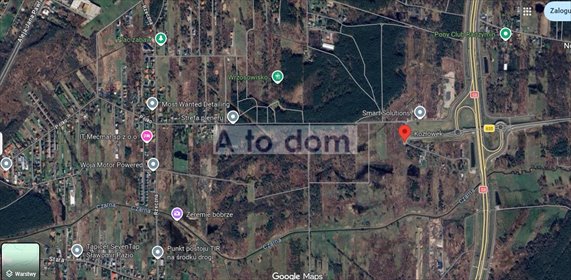 Działka przemysłowa 2914 m² z możliwością budowy magazynów działka Nowy Janków