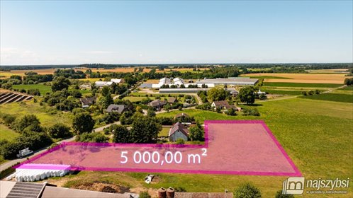działka na sprzedaż 5000m2 działka Kłęby