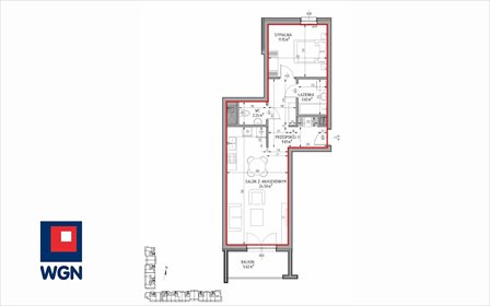 mieszkanie na sprzedaż 51m2 mieszkanie Lublin, Felin, Felin