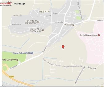 działka na sprzedaż 5400m2 działka Krakow, Skotniki, Spacerowa/Trockiego