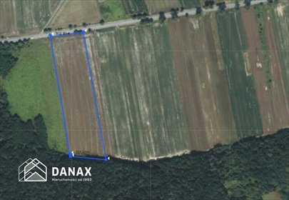 Działka rolna 26,5 ha przy głównej drodze, plan zagospodarowania działka Czułówek