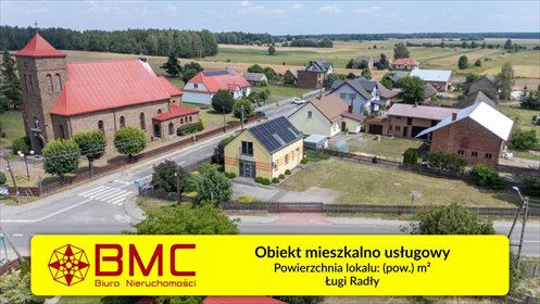 Zapraszam do domu z lokalem usługowym 92 m² w Ługi-Radły dom Ługi-Radły, Kościelna